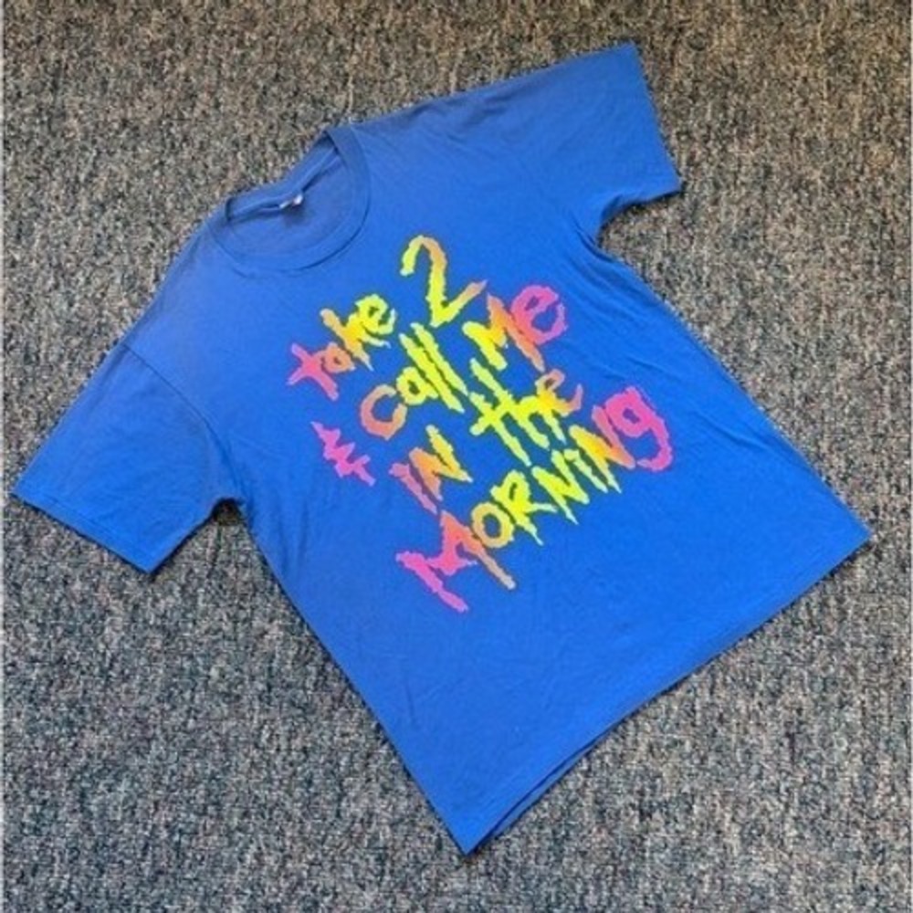 Vintage 90s made in USA Sun Sportswear XL Shirt Take 2 Call Me In The Morning